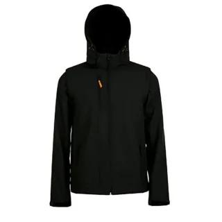 SOLS Herren Transformer Pro Softshell Jacke (Schwarz)