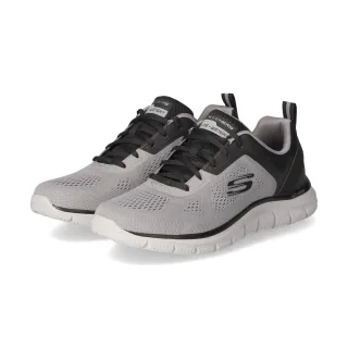 Skechers Low Sneaker TRACK  Grau - Gr. 40 -  Textil