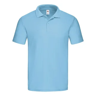 Fruit of the Loom - "Original" Poloshirt für Herren (Himmelblau)