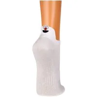 FussFreunde Sneakersocken 3 Paar Unisex Sneakers Socken mit Smiley Fersen-Stick Damen & Herren (3 Paar) mit Spezial-Piqué-Netzstrick