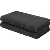 OTTO home Saunatuch Vanessa, 2 Saunatücher, 80x200cm, in Standard- und Premium-Qualität, Walkfrottee (Set, 2-St), Handtücher mit Bordüre, 100% Baumwolle, einfarbig, weich