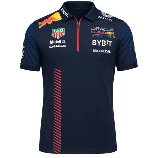 Castore Red Bull Racing F1 Team Formel Herren Polohemd Navy