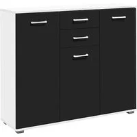 priess Kombikommode Barcelona mit 4 Schubkästen und Tür in 6 Farben