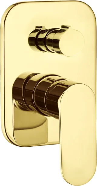 Neuesbad Serie 100 Wannenarmatur Unterputz, mit Umstellung, gold NB1DEBGA_Z44P1