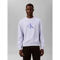 Calvin Klein Jeans Sweatshirt LS EU 350TERRY MONOLOGO CN SWTSH Rundhalsausschnitt, regular fit