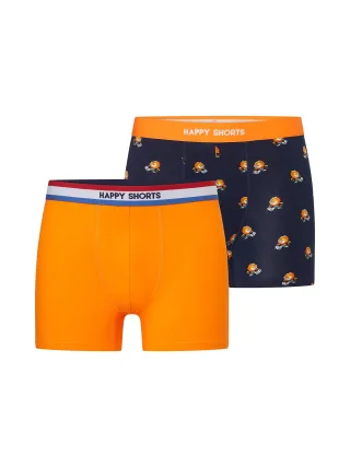 Happy Shorts Herren Trunk Koningsdag Unterhose, Unterwäsche, Boxer Trunk