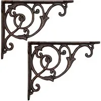 Moritz Wandregalhalter 2er Set Regalwinkel 22,5 x 18 cm Regalträger, Regalträger Regalwinkel Regalhalterung Wandregal Regal Kommode