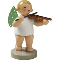 Wendt & Kühn Weihnachtsfigur Engel mit Geige 650/2, Haarfarbe zufällig blond oder braunhaarig