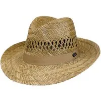 Lipodo Sonnenhut (1-St) Strohhut mit Ripsband, Made in Italy