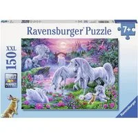 Ravensburger Puzzle Einhörner im Abendrot, 150 Puzzleteile, Made in Germany