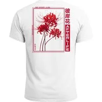 Neverless Print-Shirt Backprint TShirt Herren Japan Schriftzeichen Asien Urban Fashion mit Print