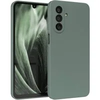 EAZY CASE Handyhülle für Samsung Galaxy A26 Hülle Silikon 6,7 Zoll, Schutzhülle mit Kameraschutz stoßfest telefonhülle Matt Dunkelgrün