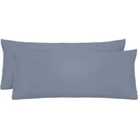 Biberna Kissenbezug Michi Feinjersey mit Reißverschluss, (2 Stück), verschiedene Größen, Feinjersey Kissenhülle aus 100% Baumwolle