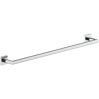 Bravat Quaruna Badetuchstange 753510 eckig, chrom, zum Kleben/Schrauben