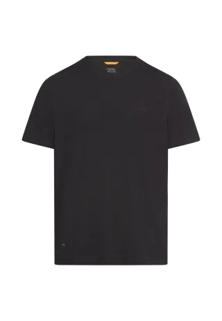 camel active - fleXXXactive© T-Shirt mit 4-Wege-Stretch asphalt - Gr. - XL