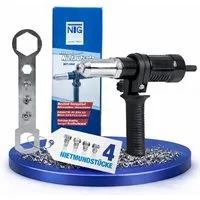 NTG Nutzfahrzeug Technik GmbH Niete Nietaufsatz für Akkuschrauber & Bohrmaschinen Nietenzangen