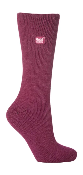 Heat Holders Damen-Thermosocken, einfarbig, für den Winter, warm, 48 UK