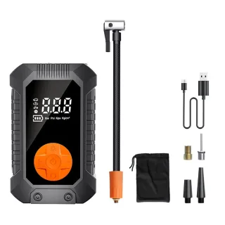 Suitu ST-5548 Portable LCD Display Air Compressor 150PSI Cordless Tire Inflator Rechargeable Air Pump for Car Motorcycle