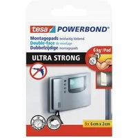 tesa Klebehaken tesa doppelseitiges Montagepads Ultra Strong 6 x 2