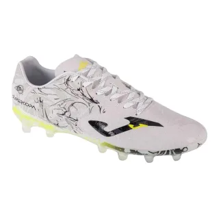 Joma - Herren Fußballschuhe mit festem Boden "Super Copa" (Weiß)