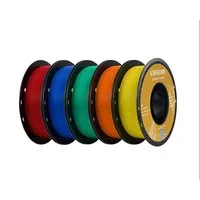 KINGROON Filament 3D-Drucker PETG Filament 1,75mm, 5kg, 5 Farben 3D-Druckmaterialien Hohe Festigkeit, Einfach zu Drucken