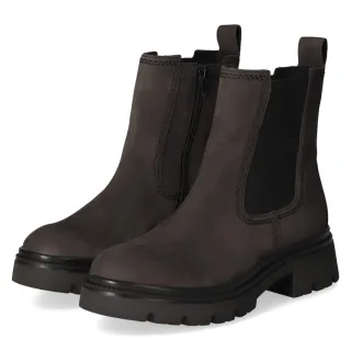 Gabor Chelsea Boots - Gr. 37 - Grau - Rauleder