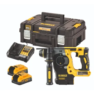 DEWALT 18 V / 3,5Ah Akku-Kombihammer, inkl. 2 Akkus und System-Schnellladegerät - DCH273S2T-QW