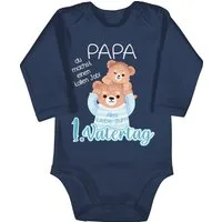 Shirtracer Shirtbody Alles Liebe zum 1. Vatertag - Papa Bär und Baby Bär Geschenk Vatertag Baby
