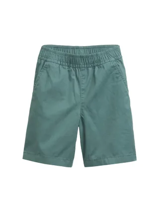 tom tailor kids - Chino Shorts mit elastischem Bund deep bluish green - Gr. - 98