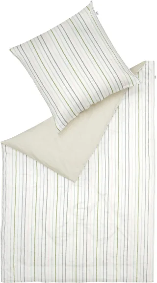 SCHÖNER WOHNEN-Kollektion Bettwäsche "Happy" 2 Stk. Satin Qualität