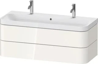Duravit Happy D.2 Plus c-shaped Set wandhängend Weiß 1175x490x480 mm - HP4379O22220000 HP4379O22220000