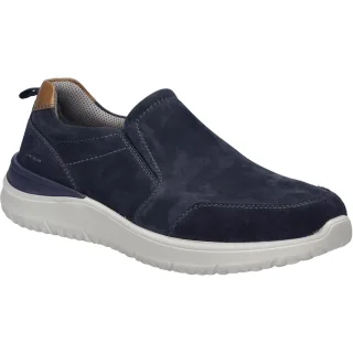 JOSEF SEIBEL Herren Halbschuh Wales 04 in dunkelblau-kombi