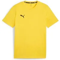PUMA Trainingsshirt TEAMGOAL CASUALS TEE gerader Abschluss, Kurzarm, für Sportmode, Rundhalsausschnitt