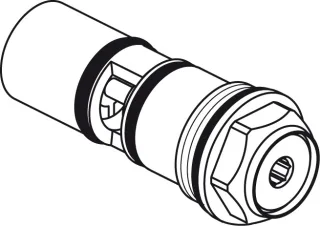 Ideal Standard RV-Stop-Einheit, warm F961052NU