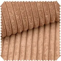 novely® Stoff PORTO - Polsterstoff in Breitcord-Optik - Ultraweicher Möbelstoff, Samtige Haptik, Reißfest, Fusselfrei, Robust, Meterware, 1lfm