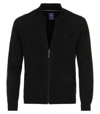 REDMOND - Strickjacke schwarz - Gr. - M