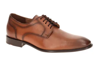 LLOYD 16-048-03 LENO 110 Herren Businessschuhe Cognac Braun Glattleder