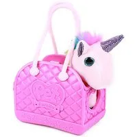 Dream Horse Kuscheltier PLÜSCH-Einhorn in Handtasche 20cm Dream Horse Plüschtier 12 (Pink), Kuscheltier Tasche Kinder