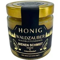 BIENEN SCHMIDT Honig "WALDZAUBER" verschiedene Größen, 1 x 500 g, (1x 500 g Glas), Waldblütenhonig aus Oberfranken, rein und natürlich, deutscher Honig