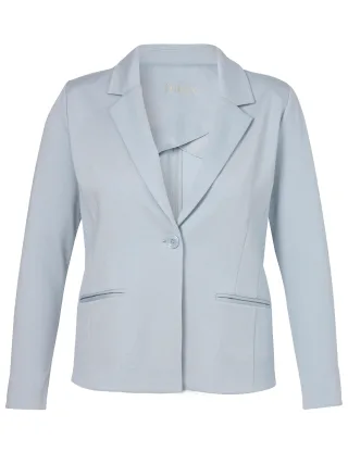 Frapp - Jacke Revers 1/1 Arm Knopf ice blue - Gr. - 52