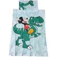 Jerry Fabrics Kinderbettwäsche Mickey Maus, Renforcé, 2 teilig