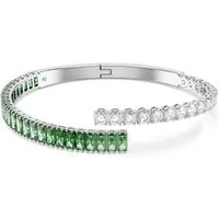 Swarovski Armspange Schmuck Geschenk Matrix Armreif, mit Swarovski® Kristall, Zirkonia (synth)