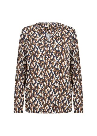 Soyaconcept - SC-FELICITY AOP 527 c navy blazer combi - Gr. - M