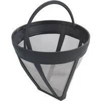 Maximex Permanentfilter Maximex Dauer-Kaffeefilter Edelstahl - Kaffee Dauerfilter, Größe 4
