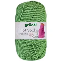 Gründl 50 Gramm Gründl Hot Socks Merino Superwash 4-fach Häkelwolle