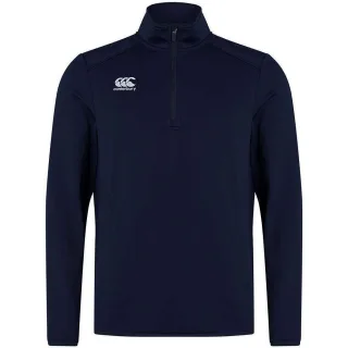 Canterbury Herren Club Zip Neck Track Top (Marine)