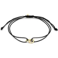 Elli Armband Nylon Kreis Ringe 925 Sterling Silber (kein Set, 1-tlg)