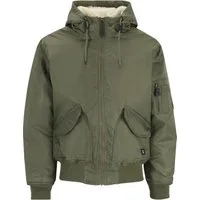 Brandit Bomberjacke Brandit Herren CWU Jacket hooded (1-St)