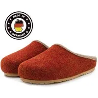 Pantoffelmann Filzclogs mit Fußbett Filzhausschuhe Herren Damen Filz Clog Hausschuhe Hausschuh (1 Paar) hoher Tragekomfort, angenehme Passform