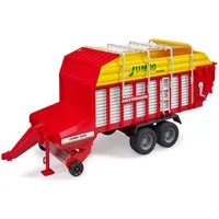Bruder® Spielfahrzeug-Anhänger Ladewagen 55 cm Pöttinger Tandem (02214), Made in Europe